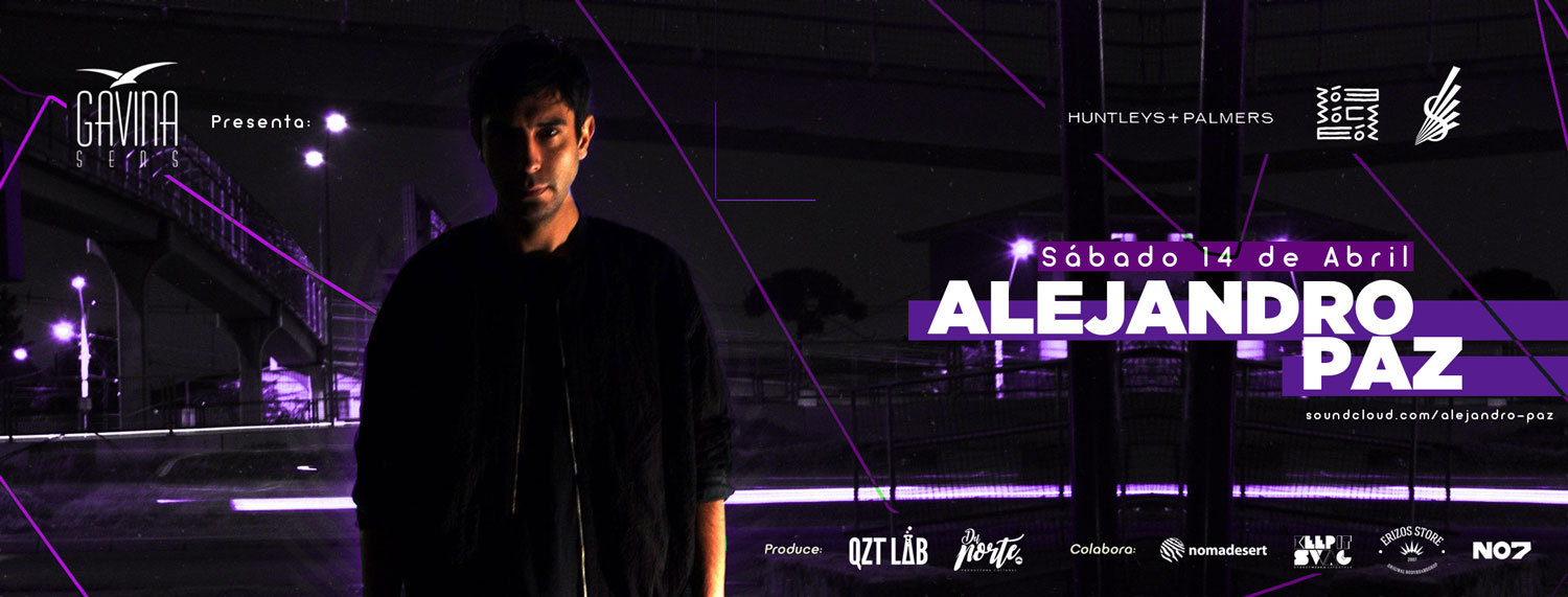 Alejandro Paz / Huntleys + Palmers & Cómeme Records.